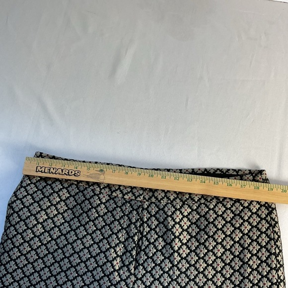 Talbots Signature 16 Dress Pants platinum floral printed black gold Holiday‎ EUC - Picture 6 of 8